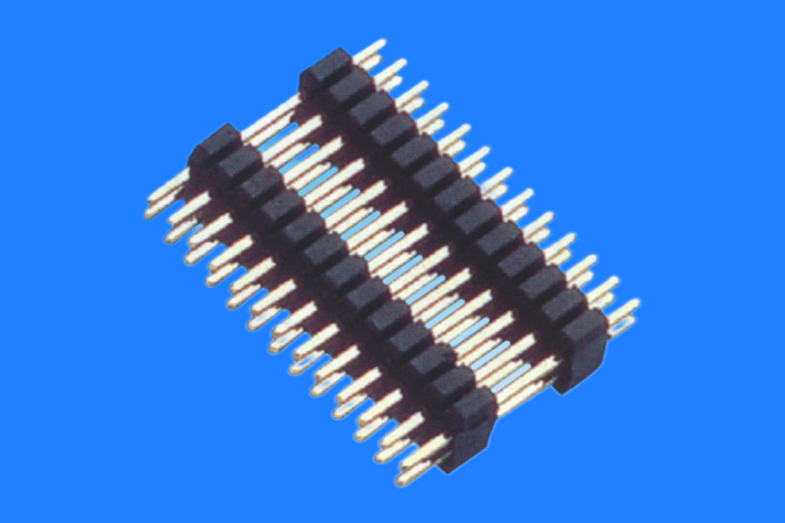 0.8*1.2MM排针、单塑、双塑直针