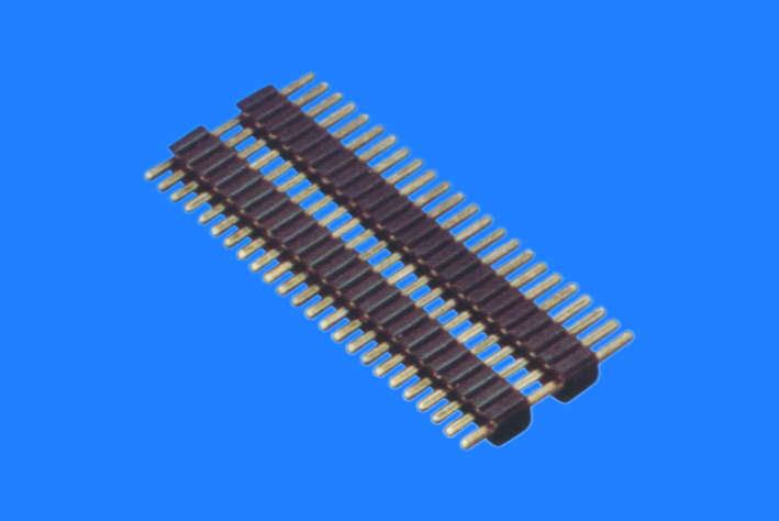 1.0MM排针、单塑、双塑直针